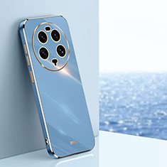 Custodia Silicone Ultra Sottile Morbida Cover XL1 per Xiaomi Mi 13 Ultra 5G Blu