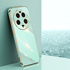 Custodia Silicone Ultra Sottile Morbida Cover XL1 per Xiaomi Mi 13 Ultra 5G Verde