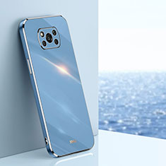 Custodia Silicone Ultra Sottile Morbida Cover XL1 per Xiaomi Poco X3 Pro Blu