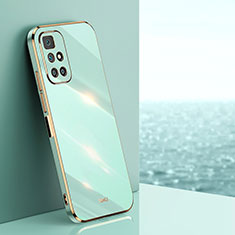 Custodia Silicone Ultra Sottile Morbida Cover XL1 per Xiaomi Redmi 10 (2022) Verde