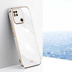Custodia Silicone Ultra Sottile Morbida Cover XL1 per Xiaomi Redmi 10C 4G Bianco