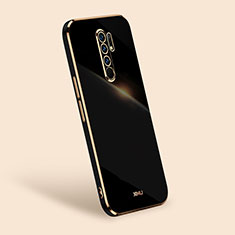 Custodia Silicone Ultra Sottile Morbida Cover XL1 per Xiaomi Redmi 9 Nero