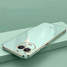 Custodia Silicone Ultra Sottile Morbida Cover XL2 per Realme 11X 5G Verde