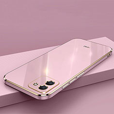 Custodia Silicone Ultra Sottile Morbida Cover XL2 per Samsung Galaxy A03 Rosa