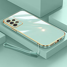 Custodia Silicone Ultra Sottile Morbida Cover XL2 per Samsung Galaxy A32 5G Verde