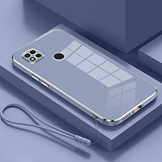 Custodia Silicone Ultra Sottile Morbida Cover XL2 per Xiaomi Redmi 9 Activ Grigio Lavanda