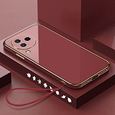 Custodia Silicone Ultra Sottile Morbida Cover XL3 per Xiaomi Civi 3 5G Rosso