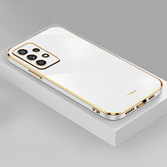 Custodia Silicone Ultra Sottile Morbida Cover XL4 per Samsung Galaxy A33 5G Bianco