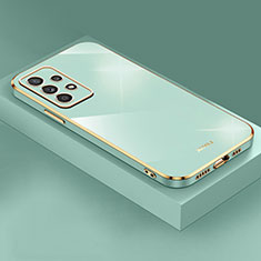 Custodia Silicone Ultra Sottile Morbida Cover XL4 per Samsung Galaxy M32 5G Verde