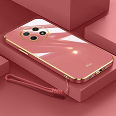 Custodia Silicone Ultra Sottile Morbida Cover XL7 per Huawei Nova Y91 Rosso