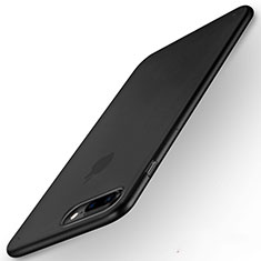 Custodia Silicone Ultra Sottile Morbida D03 per Apple iPhone 8 Plus Nero
