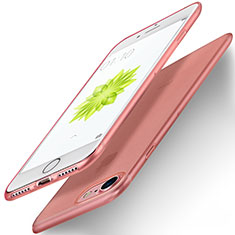 Custodia Silicone Ultra Sottile Morbida per Apple iPhone 7 Oro Rosa