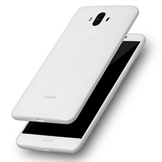 Custodia Silicone Ultra Sottile Morbida per Huawei Mate 9 Bianco
