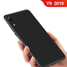 Custodia Silicone Ultra Sottile Morbida per Huawei Y9 (2019) Nero