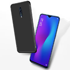 Custodia Silicone Ultra Sottile Morbida per Oppo Reno Z Nero