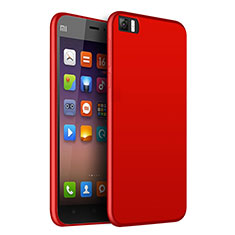 Custodia Silicone Ultra Sottile Morbida per Xiaomi Mi 3 Rosso