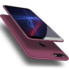 Custodia Silicone Ultra Sottile Morbida S03 per Huawei Y7 (2018) Viola