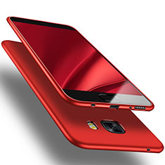 Custodia Silicone Ultra Sottile Morbida S03 per Samsung Galaxy C9 Pro C9000 Rosso