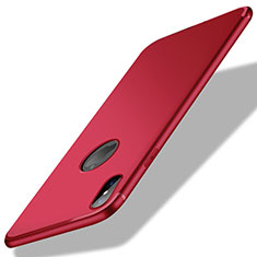 Custodia Silicone Ultra Sottile Morbida S04 per Apple iPhone Xs Max Rosso