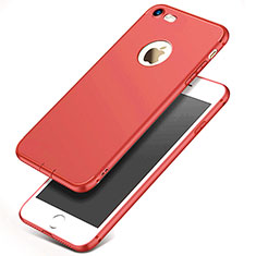 Custodia Silicone Ultra Sottile Morbida S07 per Apple iPhone 7 Rosso