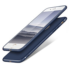 Custodia Silicone Ultra Sottile Morbida S09 per Apple iPhone SE3 (2022) Blu