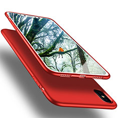 Custodia Silicone Ultra Sottile Morbida S16 per Apple iPhone X Rosso