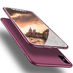 Custodia Silicone Ultra Sottile Morbida S16 per Apple iPhone Xs Max Viola