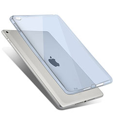 Custodia TPU Trasparente Ultra Sottile Morbida per Apple iPad Air 2 Cielo Blu