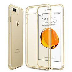 Custodia TPU Trasparente Ultra Sottile Morbida per Apple iPhone 8 Plus Oro