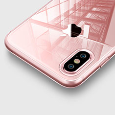 Custodia TPU Trasparente Ultra Sottile Morbida per Apple iPhone X Rosa