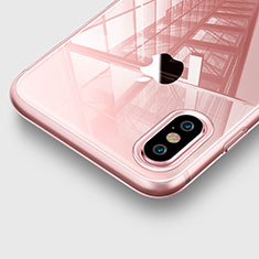 Custodia TPU Trasparente Ultra Sottile Morbida per Apple iPhone Xs Max Rosa