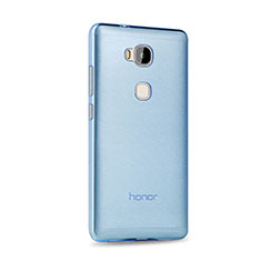 Custodia TPU Trasparente Ultra Sottile Morbida per Huawei Honor X5 Blu