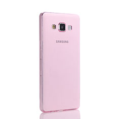 Custodia TPU Trasparente Ultra Sottile Morbida per Samsung Galaxy A5 SM-500F Rosa