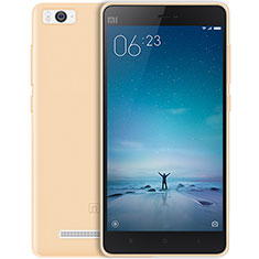Custodia TPU Trasparente Ultra Sottile Morbida per Xiaomi Mi 4i Oro