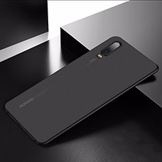 Custodia Ultra Slim Trasparente Rigida Cover Opaca per Huawei P30 Nero