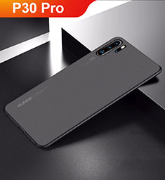 Custodia Ultra Slim Trasparente Rigida Cover Opaca per Huawei P30 Pro Nero