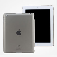 Custodia Ultra Slim Trasparente Rigida Opaca per Apple iPad 2 Grigio