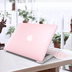 Custodia Ultra Slim Trasparente Rigida Opaca per Apple MacBook Air 13.3 pollici (2018) Rosa