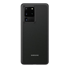 Custodia Ultra Sottile Trasparente Rigida Cover Opaca H01 per Samsung Galaxy S20 Ultra Grigio
