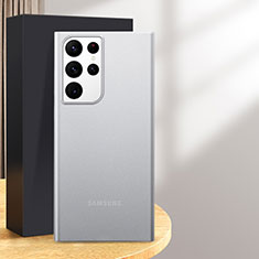 Custodia Ultra Sottile Trasparente Rigida Cover Opaca H02 per Samsung Galaxy S24 Ultra 5G Bianco