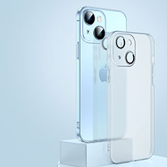 Custodia Ultra Sottile Trasparente Rigida Cover Opaca QC1 per Apple iPhone 12 Bianco