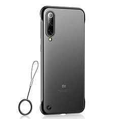 Custodia Ultra Sottile Trasparente Rigida Cover Opaca U01 per Xiaomi Mi 9 Lite Nero