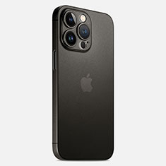 Custodia Ultra Sottile Trasparente Rigida Cover Opaca U02 per Apple iPhone 14 Pro Max Nero