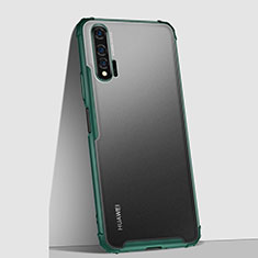Custodia Ultra Sottile Trasparente Rigida Cover Opaca U02 per Huawei Nova 6 5G Verde