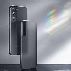 Custodia Ultra Sottile Trasparente Rigida Cover Opaca U02 per Samsung Galaxy S24 5G Nero