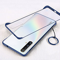 Custodia Ultra Sottile Trasparente Rigida Cover per Realme X50t 5G Blu
