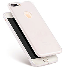 Custodia Ultra Sottile Trasparente Rigida Opaca per Apple iPhone 7 Plus Bianco