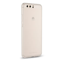 Custodia Ultra Sottile Trasparente Rigida Opaca per Huawei P10 Bianco