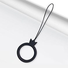 Laccetto da Polso Cordino da Polso Cinghia Cordino Mano con Anello R07 per Apple iPhone 14 Pro Nero