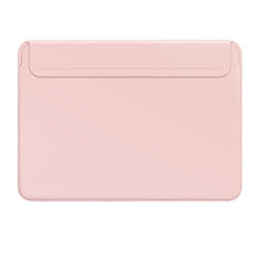 Morbido Pelle Custodia Marsupio Tasca L01 per Apple MacBook Air 13.3 pollici (2018) Rosa